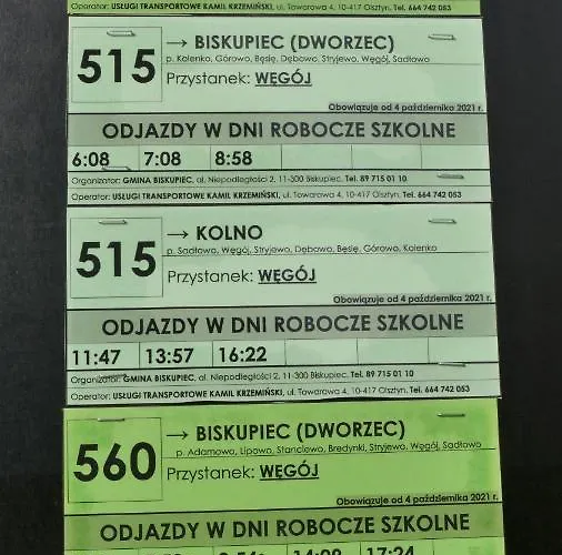 ホームステイ Warminskie Mieszkanko *